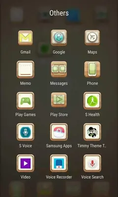 Wood ZERO Launcher android App screenshot 0